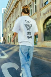 Love for the game; Core Script Tee; Core Script T-Shirt; Viola Sophie; Viola Schuldner; Clothing; Core Piece; Bekleidung; Köln; Cologne
