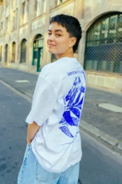 Love for the game, Echo Tee, Echo T-Shirt, Design, Cologne, Köln, Viola Schuldner, Viola Sophie, Screen print, Organic Cotton Tee