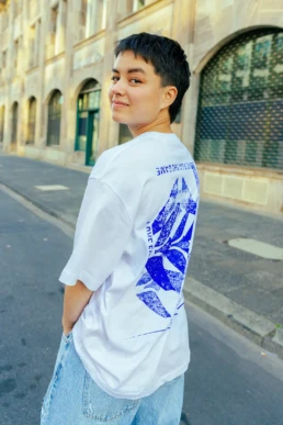 Love for the game, Echo Tee, Echo T-Shirt, Design, Cologne, Köln, Viola Schuldner, Viola Sophie, Screen print, Organic Cotton Tee