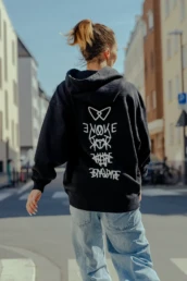 Love for the game; Core Script; Hoodie; Black Hoodie; Viola Sophie; Viola Schuldner; Clothing; Core Piece; Bekleidung; Köln; Cologne